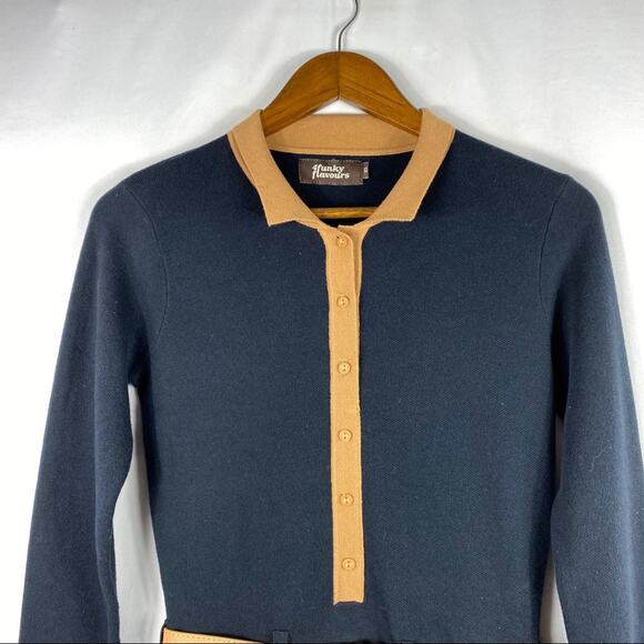 4FUNKY FLAVOURS Starry Night Dress NWT in XS - Picture 5 of 6